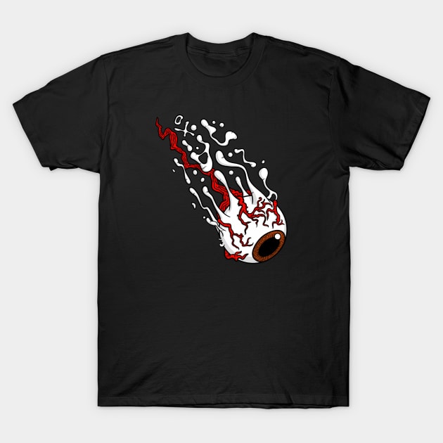 Melting Eyeball T-Shirt by OxCreative